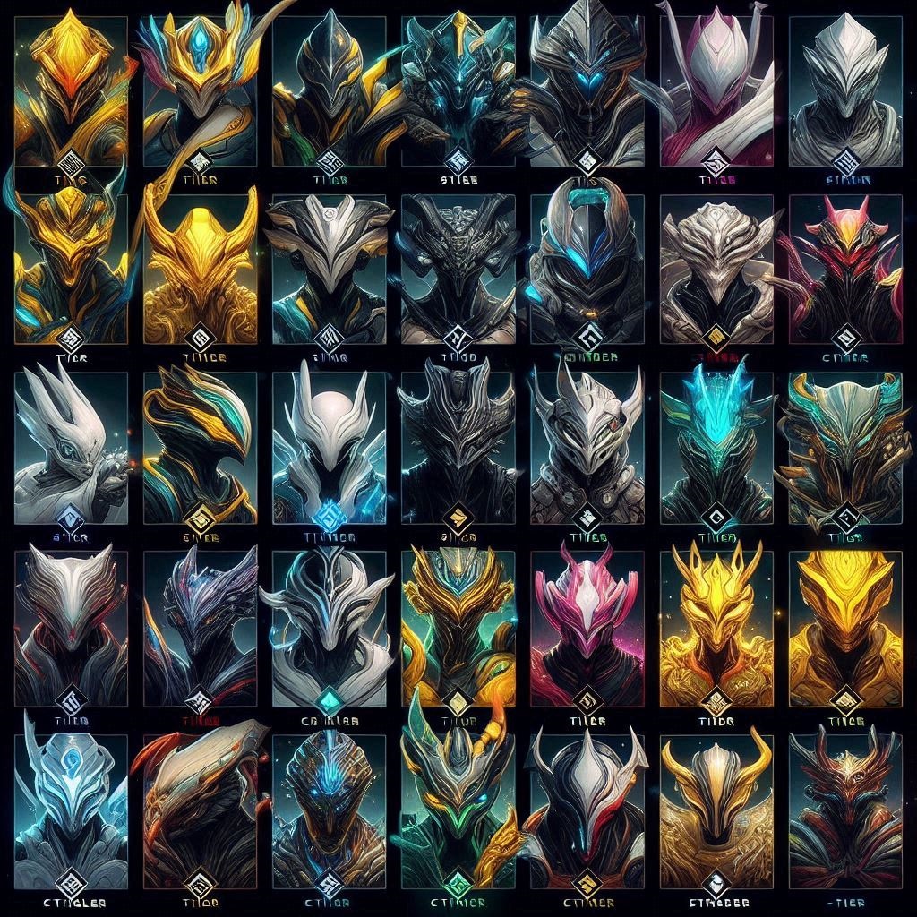 WARFRAME tier list new