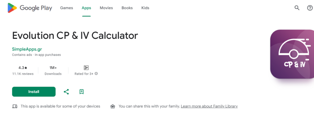 pokemon go calculator evolution detail overview